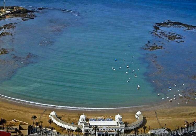 Apartmán La Joya De La Caleta. A 60 Mts Playa. Cádiz Exteriér fotografie